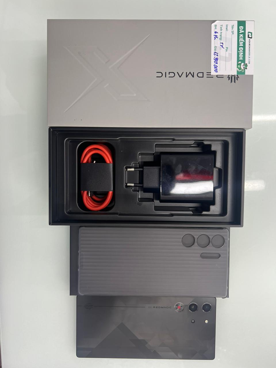 Điện thoại Gaming REDMAGIC 10 PRO 12GB/256GB Bản Quốc Tế - Đen Bóng Đêm (Shadow) -