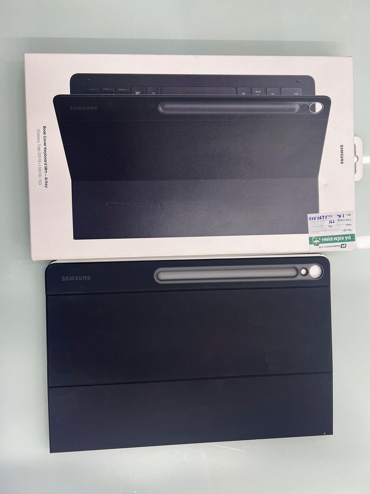 Bao da bàn phím AI Samsung TabS10 FE+ EF-DX620UBEGWW, TN - RF7Y400ESBDCIS - EFDX620UBEGZTN