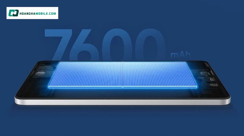 Dung lượng pin 7600mAh của máy tính bảng Xiaomi REDMI Pad 2 9.7 inch Wi‑Fi cho thời gian sử dụng dài Dung lượng pin 7600mAh của máy tính bảng Xiaomi REDMI Pad 2 9.7 inch Wi‑Fi cho thời gian sử dụng dài