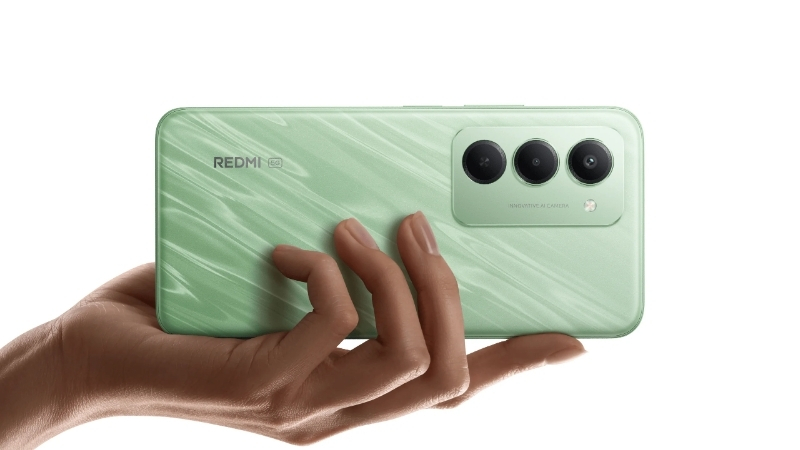 Xiaomi Redmi 15 5G sở hữu thiết kế mang tính thực tế và hiện đại