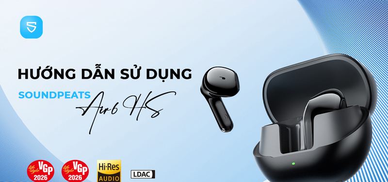 Tai nghe thiết kế tập trung vào thời lượng sử dụng.