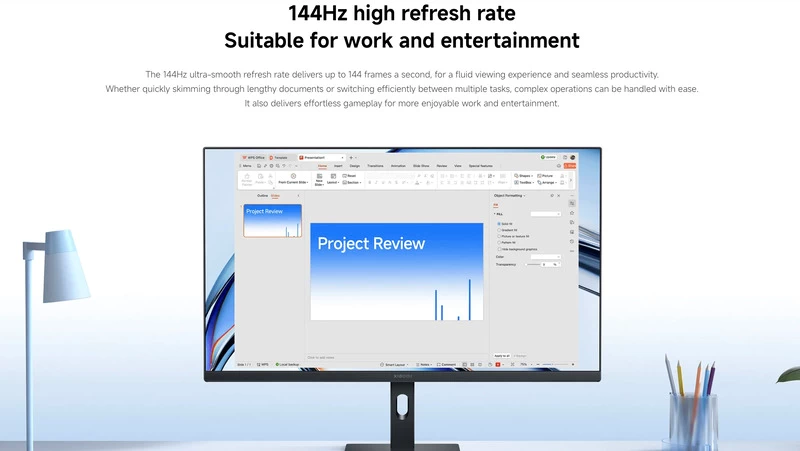 Tần số quét màn hình 144Hz tăng trải nghiệm. Tần số quét màn hình 144Hz tăng trải nghiệm.