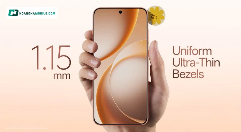 OPPO Find X9s tạo ấn tượng ngay từ cái nhìn đầu tiên với thiết kế siêu mỏng, viền màn hình 1.15mm ấn tượng, chuẩn bền cao cấp OPPO Find X9s tạo ấn tượng ngay từ cái nhìn đầu tiên với thiết kế siêu mỏng, viền màn hình 1.15mm ấn tượng, chuẩn bền cao cấp