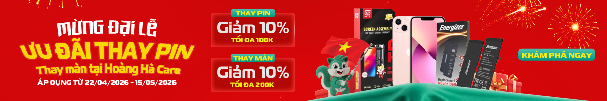 Ưu đãi thay pin, thay màn