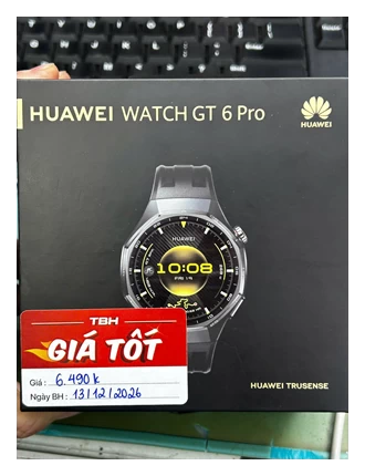 Đồng hồ thông minh Huawei GT 6 Pro 46mm - Màu Đen dây cao su Cũ