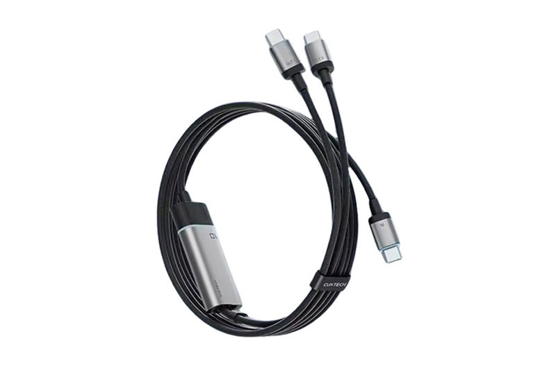 Cáp Cuktech C2C515 No.10 2in1 100W ADC.