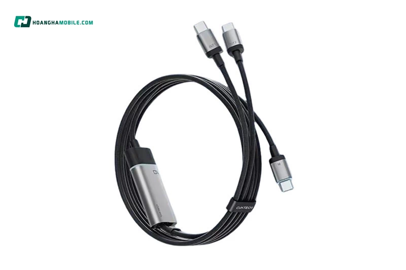 Cáp Cuktech C2C515 No.10 2in1 100W ADC. Cáp Cuktech C2C515 No.10 2in1 100W ADC.