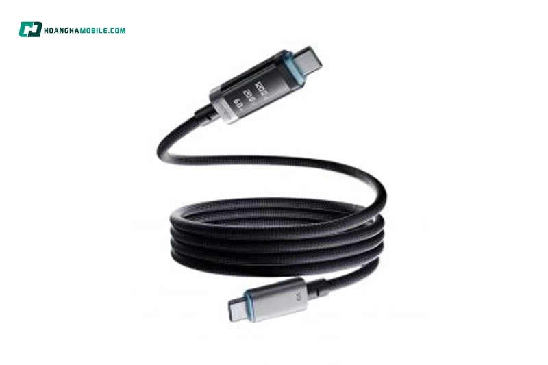 Cáp dù Cuktech CMC615 C to C 6A 240W 1.5M. Cáp dù Cuktech CMC615 C to C 6A 240W 1.5M.