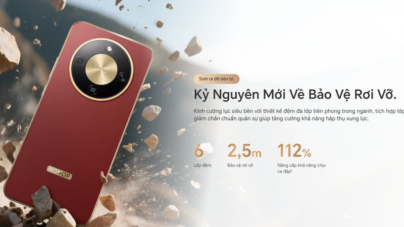 Thiết kế bền bỉ mọi hoàn cảnh hoạt động.
