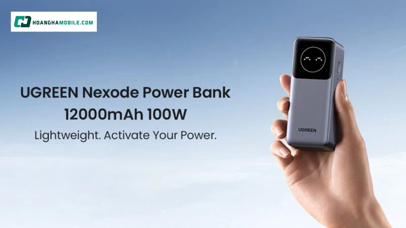 Dung lượng 12.000mAh đủ để sạc 1–2 lần cho smartphone. Dung lượng 12.000mAh đủ để sạc 1–2 lần cho smartphone.