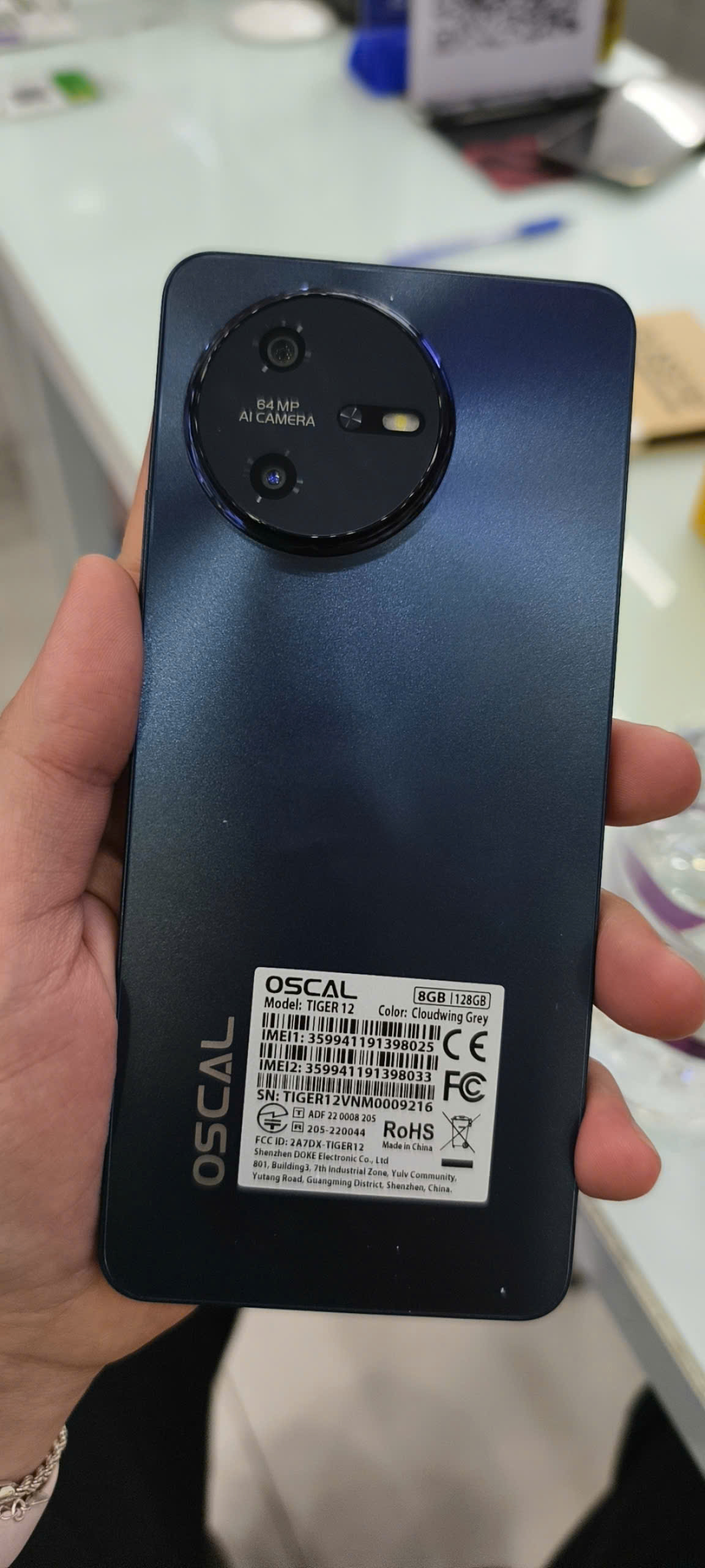 OSCAL TIGER 12 (8GB/128GB) NFC Cũ