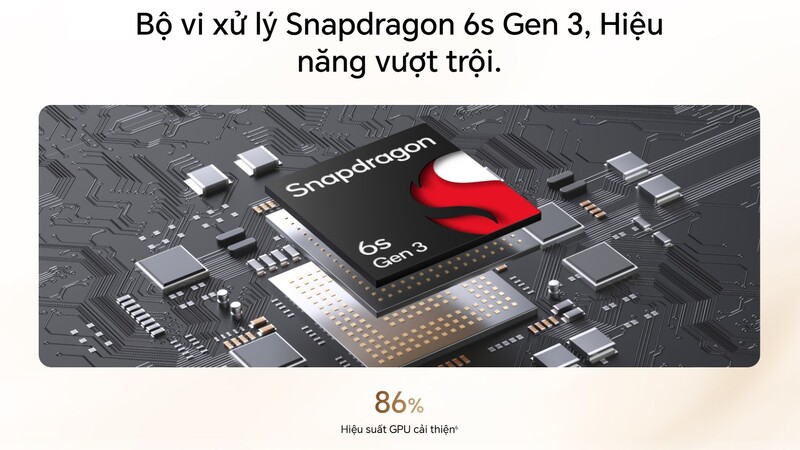 Bộ vi xử lý snapdragon gen 3.