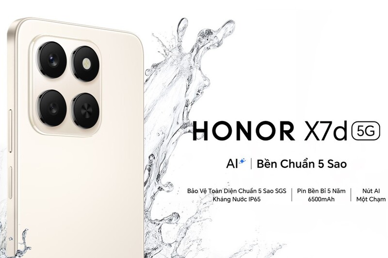Điện thoại honor x7d 5g