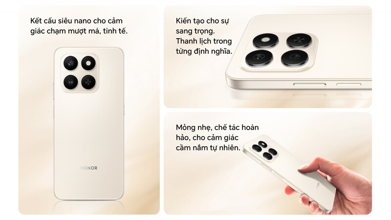 Thiết lớn, mỏng nhẹ chắc tay.