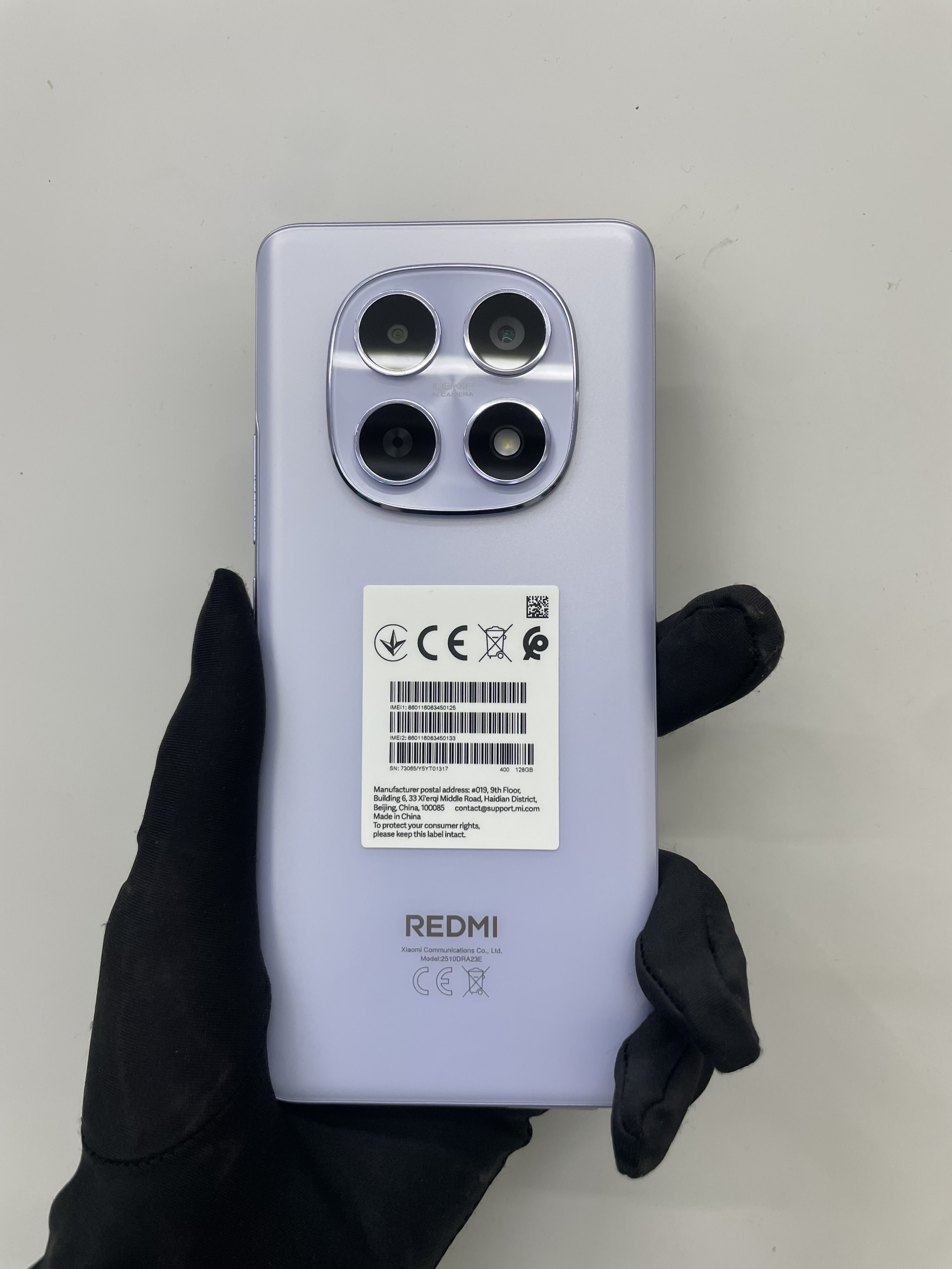 ĐIỆN THOẠI DI ĐỘNG (TEL) REDMI NOTE 15  6/128GB  - Tím