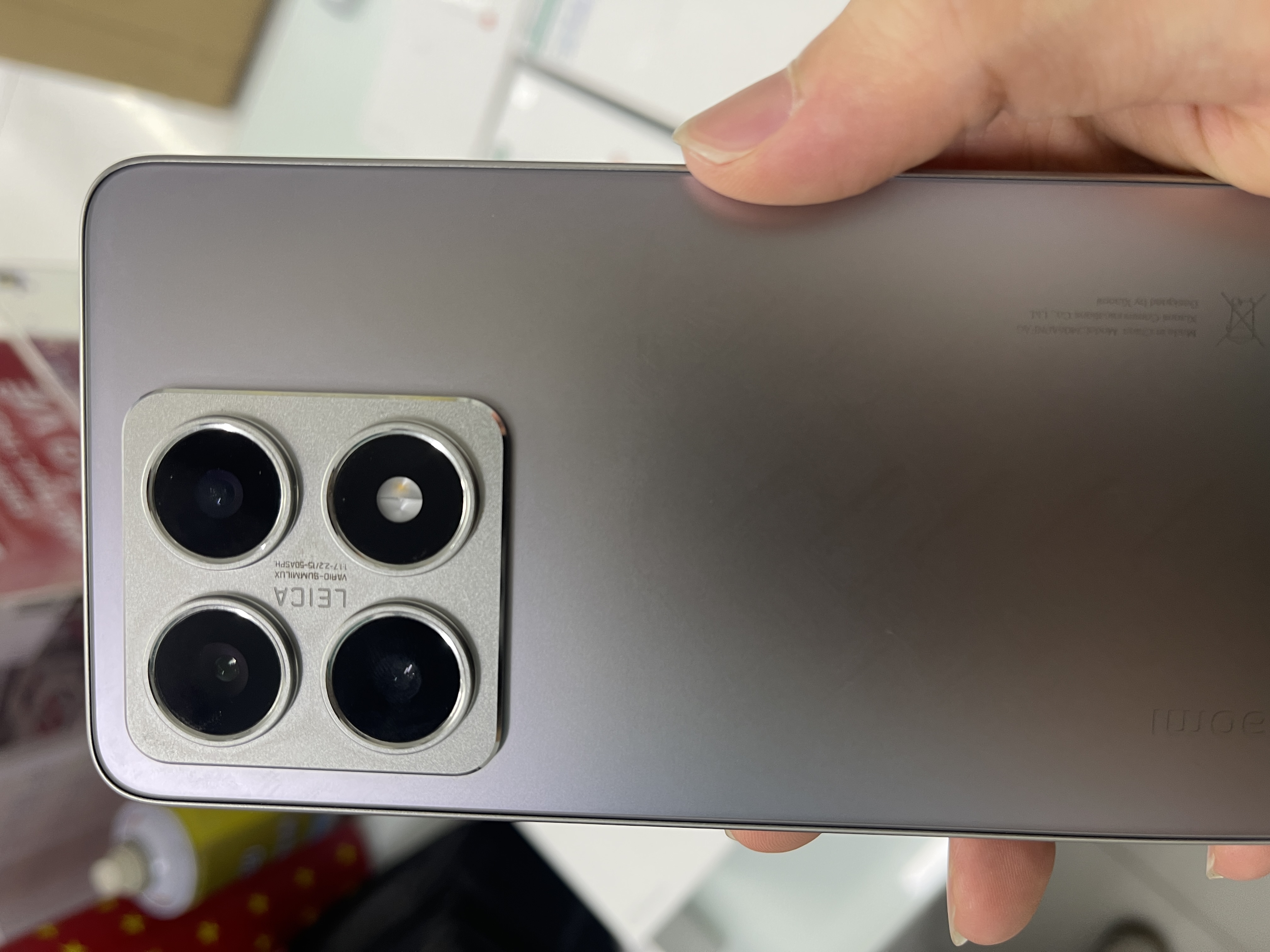 Điện thoại di động XIAOMI 14T TITAN 6.67/MTK D8300 Ultra/12G/512G/50+50+12MP/32MP/5000mAh (2406APNFAG)/XÁM - TN