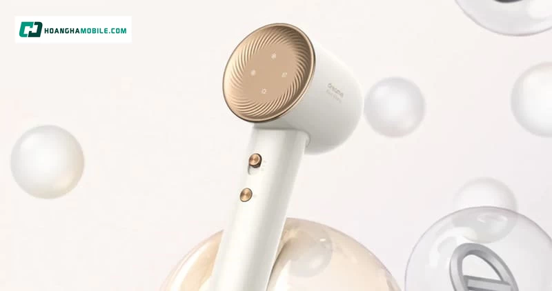 Dreame Hair Glory được trang bị động cơ tốc độ cao cùng luồng gió mạnh giúp tóc khô nhanh chỉ trong vài phút Dreame Hair Glory được trang bị động cơ tốc độ cao cùng luồng gió mạnh giúp tóc khô nhanh chỉ trong vài phút