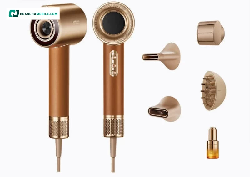 Máy sấy tóc Dreame Miracle Pro đi kèm 4 đầu tạo kiểu đa năng và 1 chai tinh dầu dưỡng tóc Máy sấy tóc Dreame Miracle Pro đi kèm 4 đầu tạo kiểu đa năng và 1 chai tinh dầu dưỡng tóc