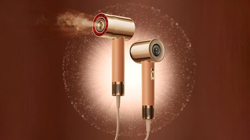 Máy sấy tóc Dreame Miracle Pro sử dụng động cơ Turbo tốc độ cao lên tới 130,000 vòng/phút kết hợp luồng gió mạnh 72m/s