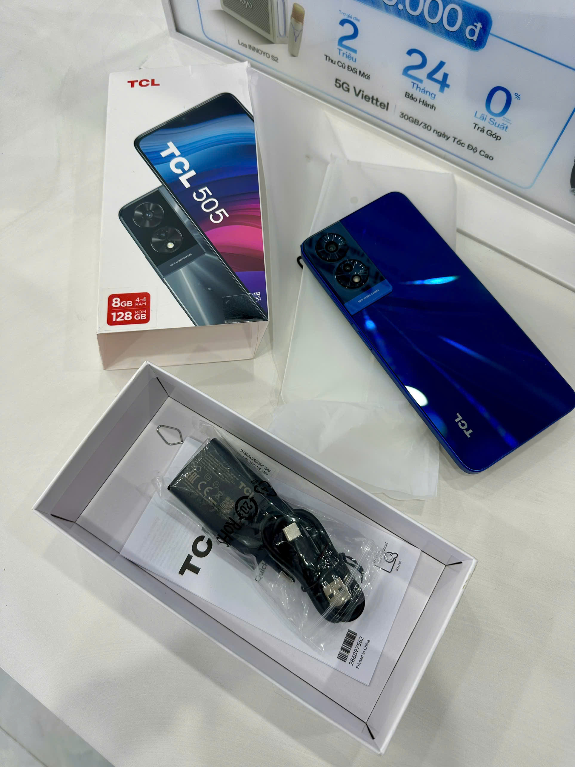 Điện thoại di động TCL 505 T509K (4+128GB) TBH