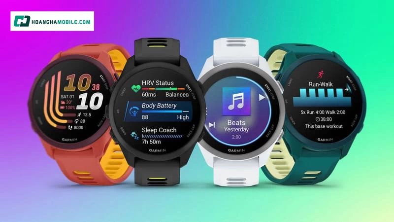 Đồng hồ thông minh Garmin Forerunner 170 Music và Garmin Forerunner 70 đều sở hữu thiết kế gọn nhẹ Đồng hồ thông minh Garmin Forerunner 170 Music và Garmin Forerunner 70 đều sở hữu thiết kế gọn nhẹ