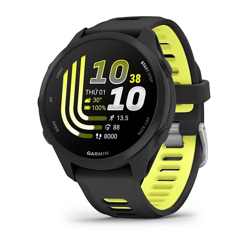 Garmin Forerunner 170 Music là mẫu smartwatch thể thao dành cho người yêu thích chạy bộ và muốn trải nghiệm nghe nhạc trực tiếp
