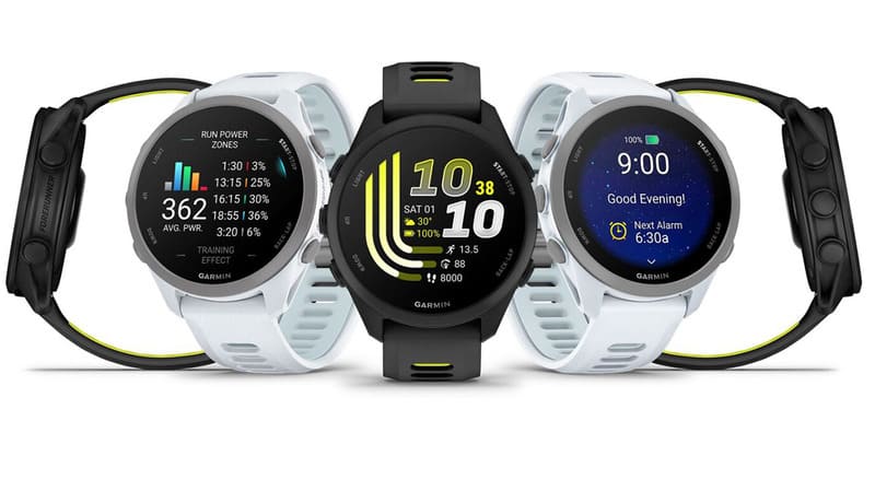 Đồng hồ thông minh Garmin Forerunner 170 Music được trang bị màn hình AMOLED, hỗ trợ Always-On Display hiển thị thông tin tiện lợi