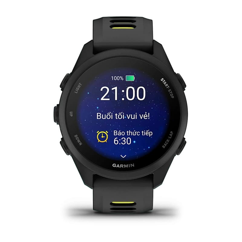 Garmin Forerunner 170 Music sở hữu thời lượng pin đáp ứng tốt cho nhu cầu sử dụng hàng ngày cũng như luyện tập thể thao