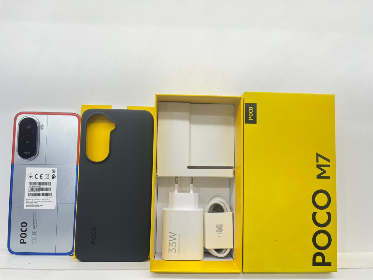 ĐIỆN THOẠI DI ĐỘNG (TEL) POCO M7 6.9"/SNAP 685/6G/128G/50MP+QVGA/8MP/7000mAh (25062PC34G)/BẠC (6932554451929)