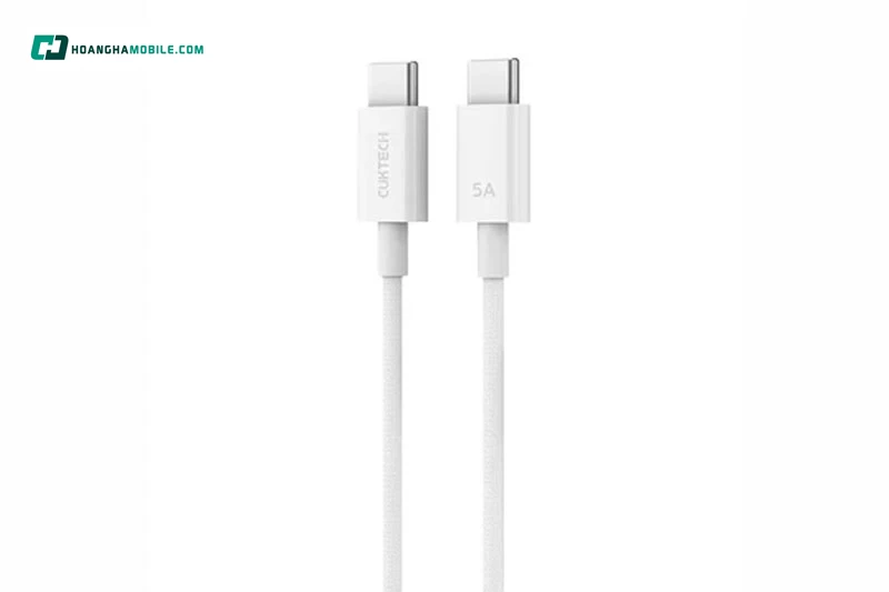 Dây cáp CUKTECH C to C 1m 100W KLC-5499. Dây cáp CUKTECH C to C 1m 100W KLC-5499.