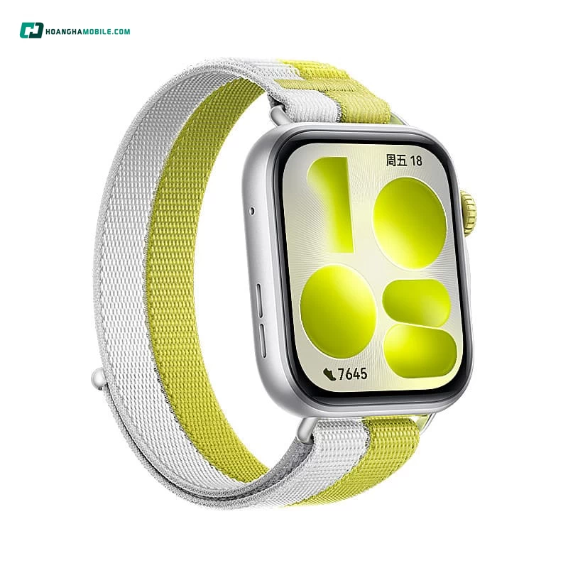 Đồng hồ thông minh HUAWEI Watch Fit 5 - Dây nylon là phiên bản nổi bật trong dòng Watch Fit mới của HUAWEI Đồng hồ thông minh HUAWEI Watch Fit 5 - Dây nylon là phiên bản nổi bật trong dòng Watch Fit mới của HUAWEI