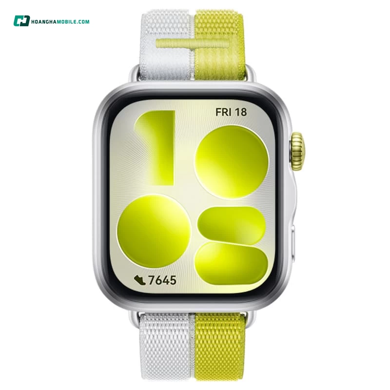 Đồng hồ thông minh HUAWEI Watch Fit 5 - Dây nylon được trang bị màn hình AMOLED 1.82 inch với độ phân giải 480x408 pixel Đồng hồ thông minh HUAWEI Watch Fit 5 - Dây nylon được trang bị màn hình AMOLED 1.82 inch với độ phân giải 480x408 pixel