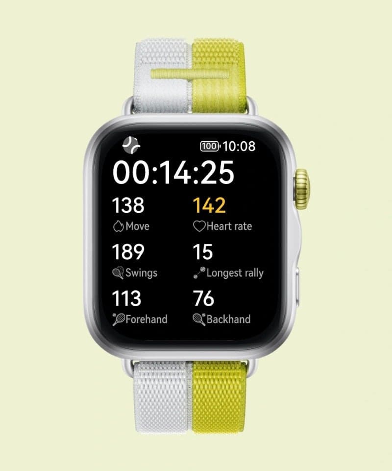 HUAWEI Watch Fit 5 - Dây nylon còn được trang bị hơn 100 chế độ luyện tập khác nhau