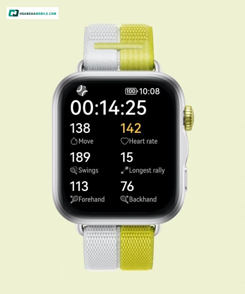HUAWEI Watch Fit 5 - Dây nylon còn được trang bị hơn 100 chế độ luyện tập khác nhau HUAWEI Watch Fit 5 - Dây nylon còn được trang bị hơn 100 chế độ luyện tập khác nhau