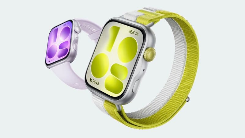 HUAWEI Watch Fit 5 - Dây nylon còn hỗ trợ công nghệ sạc không dây