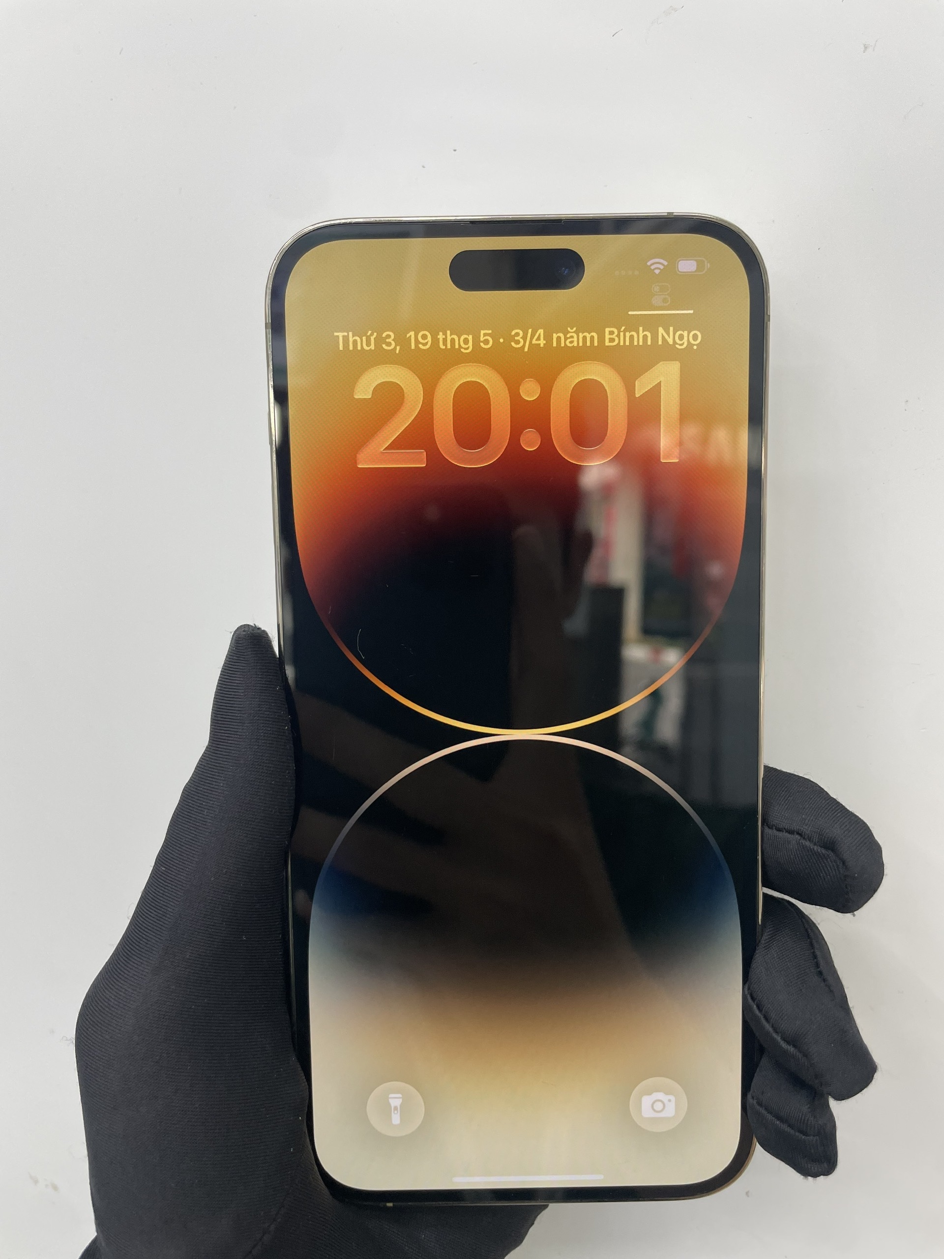 ĐTDĐ Apple iPhone 14 Pro Max 128GB Gold_MQ9R3VN/A 