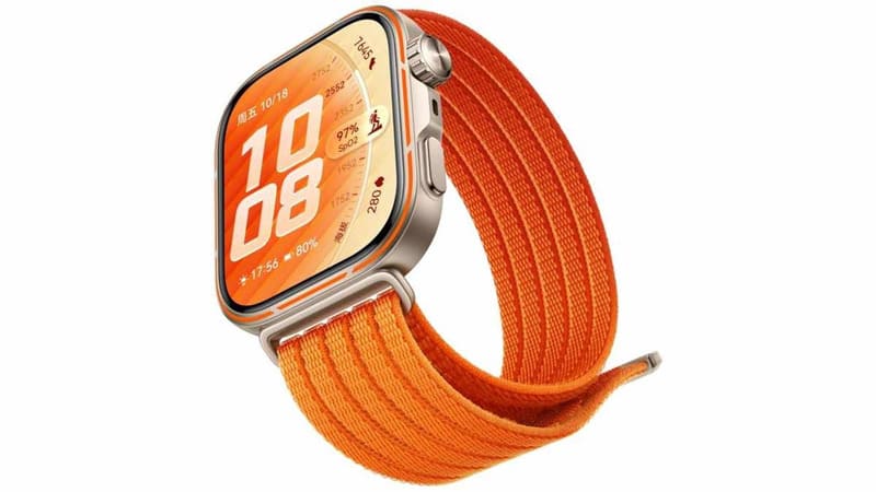 Đồng hồ thông minh HUAWEI Watch Fit 5 Pro sở hữu thiết kế mặt vuông hiện đại