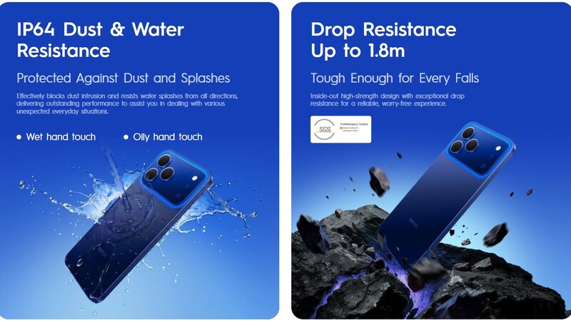 Tích hợp viên pin với 6700mAh.