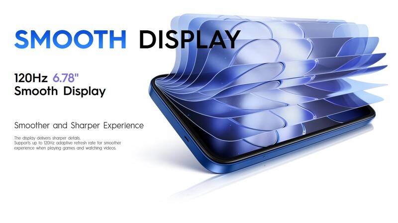 Màn hình tần số quét 120Hz.