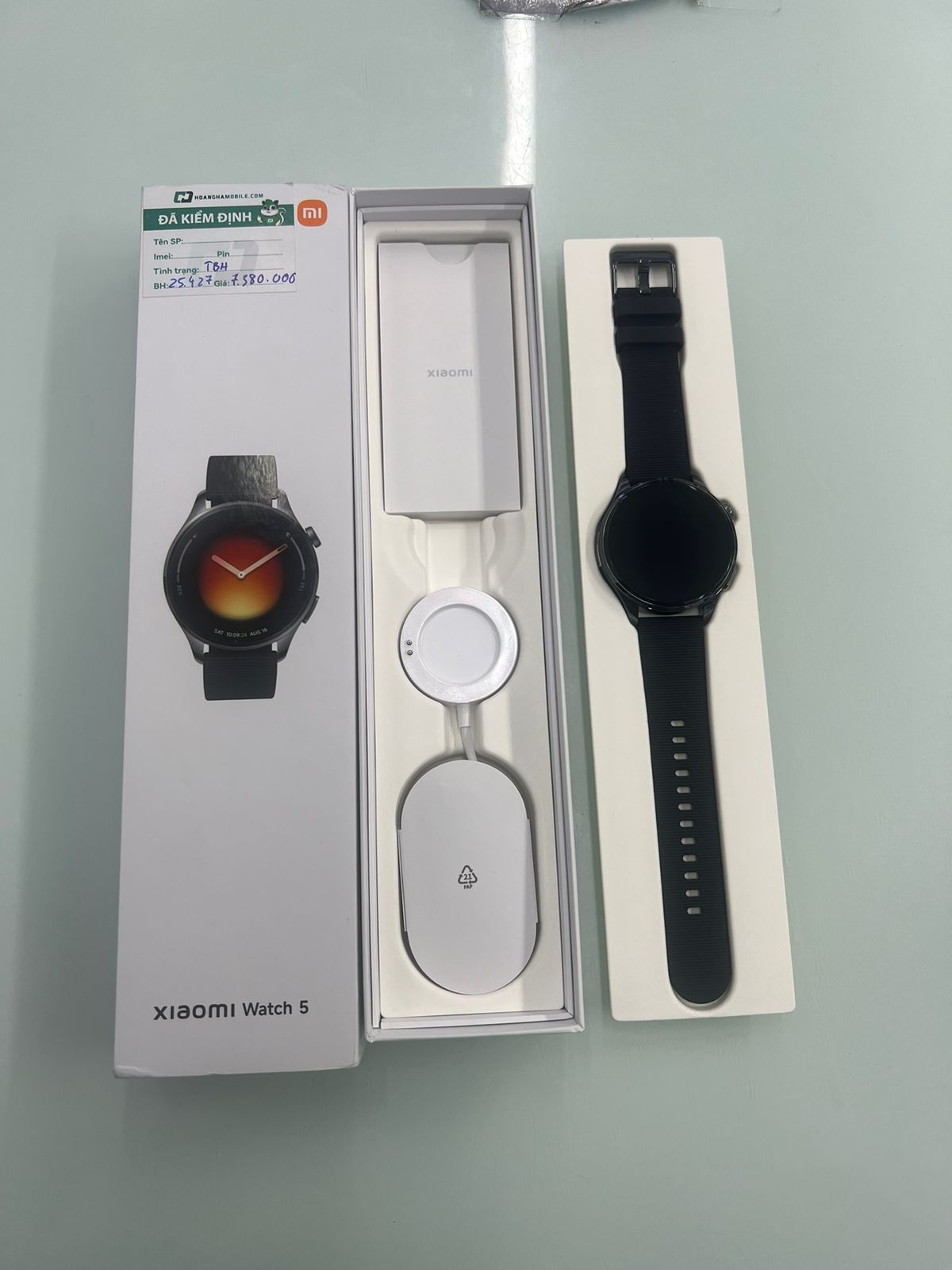 ĐỒNG HỒ THÔNG MINH (Watch) Xiaomi Watch 5 Đen (BHR07WRGL) - 65342/CRAG525ZU00087