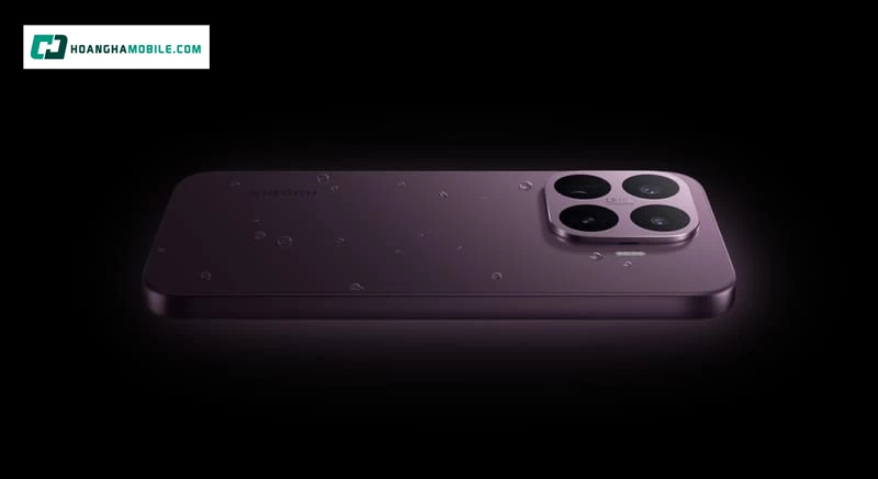 Xiaomi 17T có thiết kế mỏng gọn, bền bỉ với chuẩn kháng nước IP68 Xiaomi 17T có thiết kế mỏng gọn, bền bỉ với chuẩn kháng nước IP68