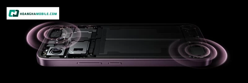 Xiaomi 17T sở hữu loa kép stereo, mang lại âm thanh cân bằng hơn khi xem phim, nghe nhạc hoặc chơi game ở chế độ ngang màn hình Xiaomi 17T sở hữu loa kép stereo, mang lại âm thanh cân bằng hơn khi xem phim, nghe nhạc hoặc chơi game ở chế độ ngang màn hình