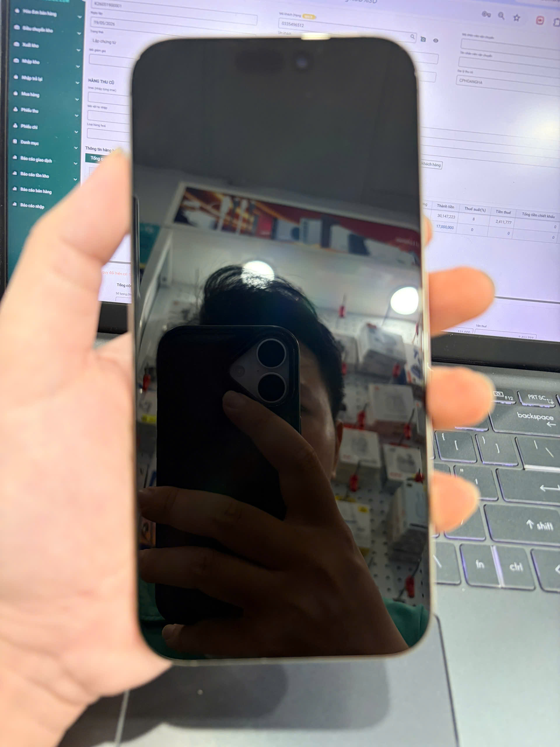 ĐTDĐ Apple iPhone 16 Pro Max 256GB Natural Titanium_MYWY3VN/A - 350096143922833 - MYWY3VN