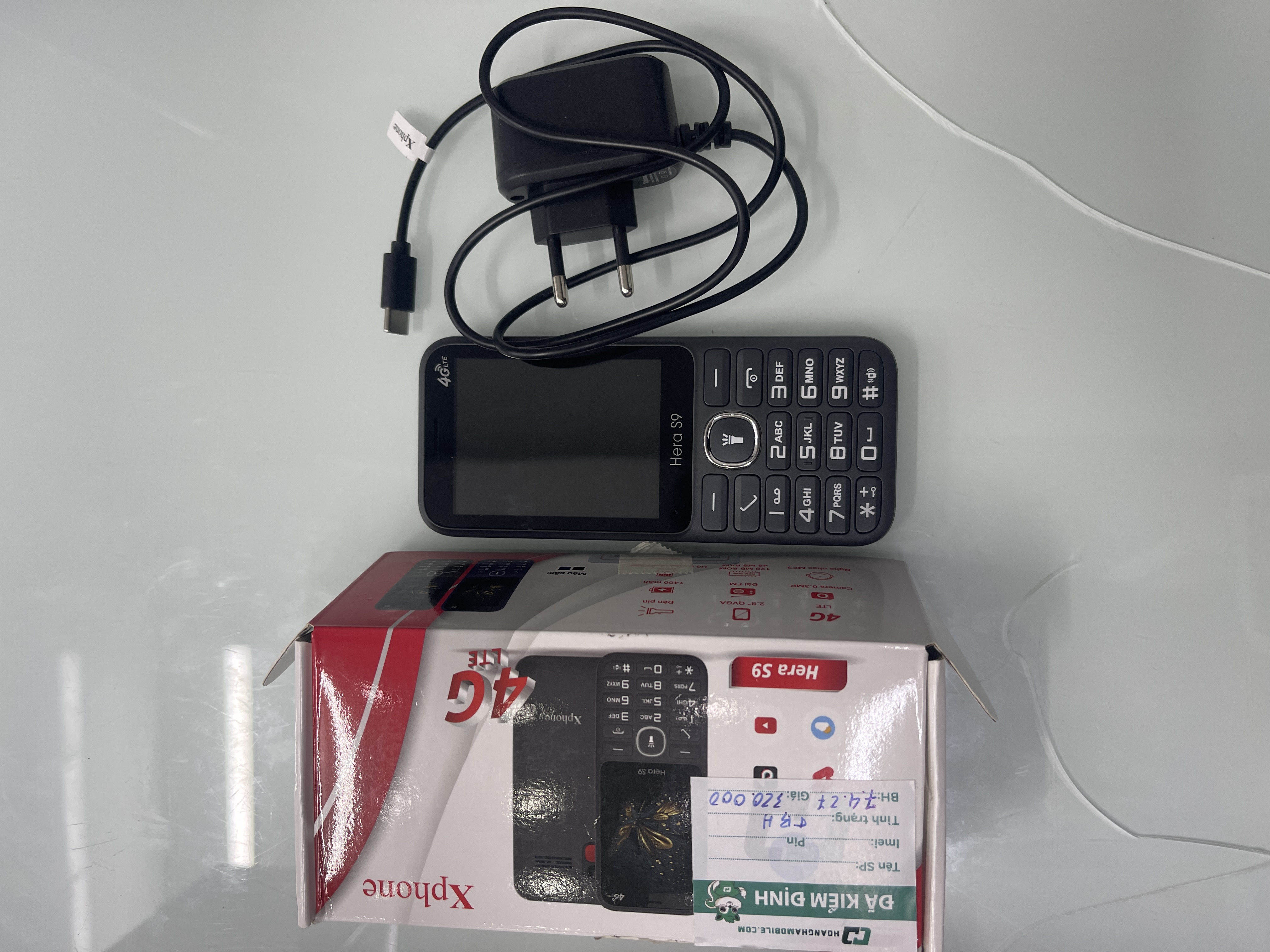 Điện thoại Xphone Model Hera S9 màu Xám (Grey)