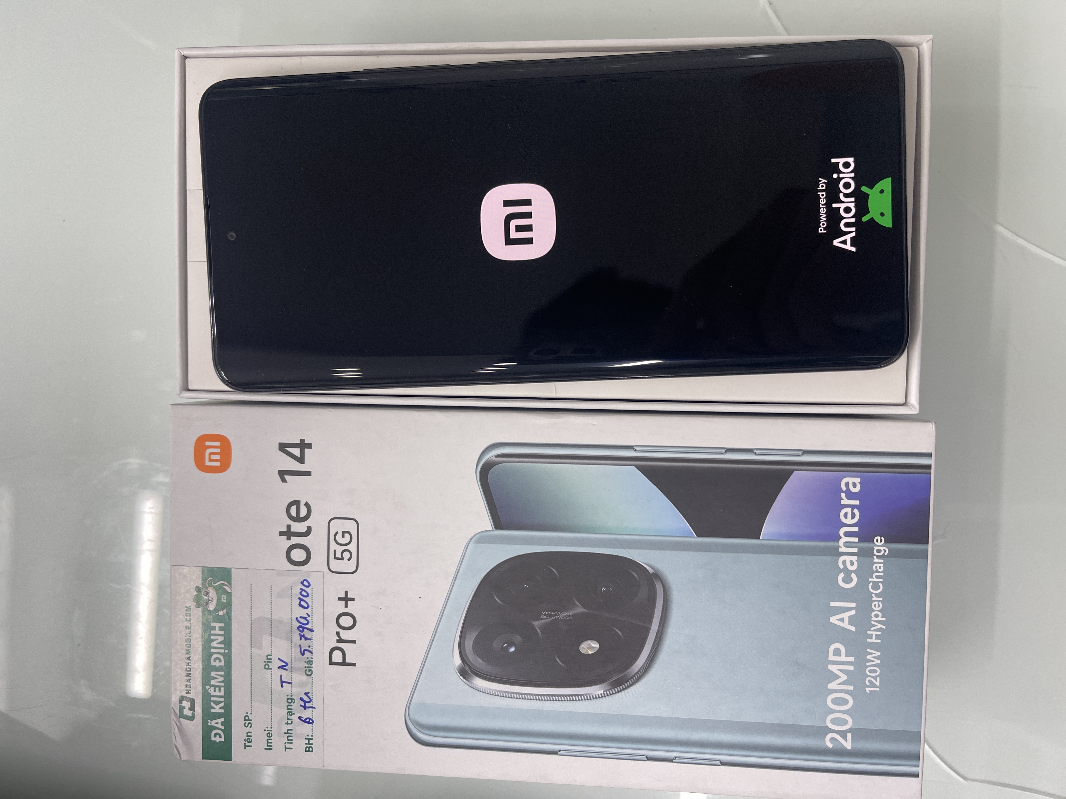 ĐIỆN THOẠI DI ĐỘNG (TEL) REDMI NOTE 14 PRO+ 5G 6.67/SNAP 7S GEN 