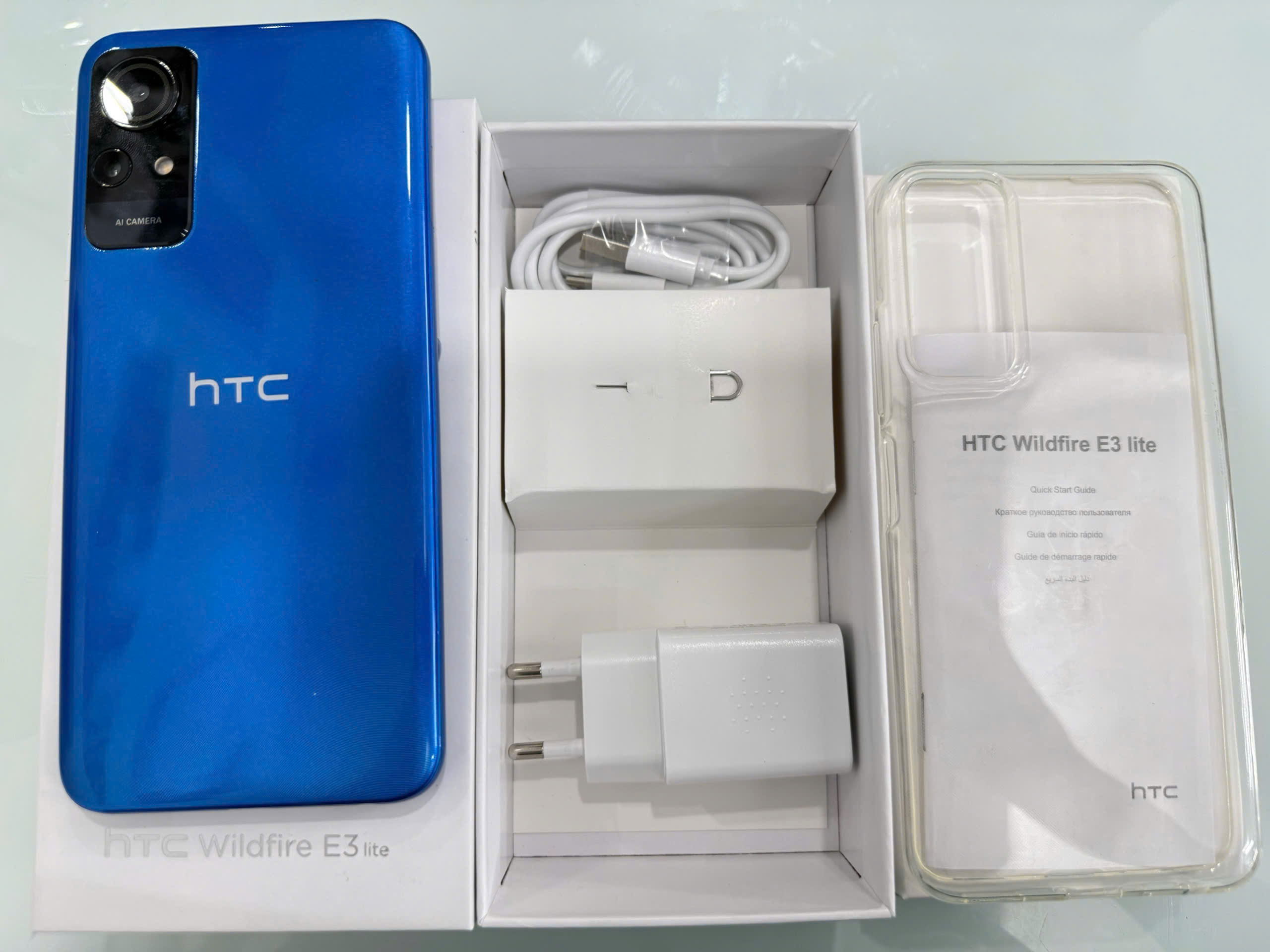 Điện thoại di động HTC Wildfire E3 lite (4GB/64GB) - Xanh (Blue) - 358949930298415 - HE3LIXN