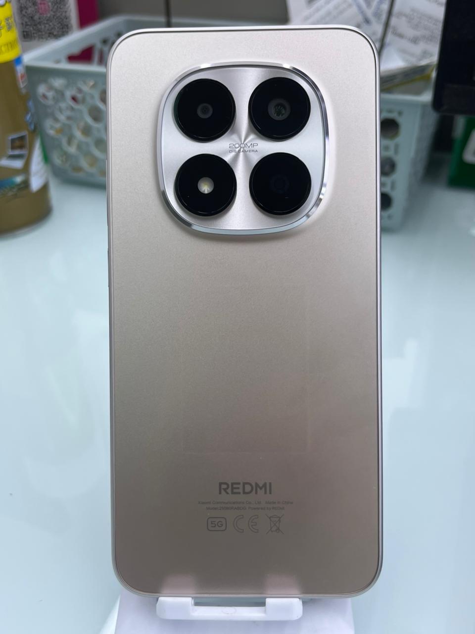 ĐIỆN THOẠI DI ĐỘNG (TEL) REDMI NOTE 15 PRO 5G 6.83/MTK D7400-Ultra/12G/256G/200MP+8MP/20MP/6580mAh (25080RABDG)/TITAN XÁM (69325