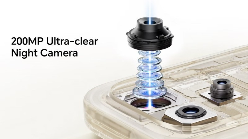 Chất lượng camera với 200MP.