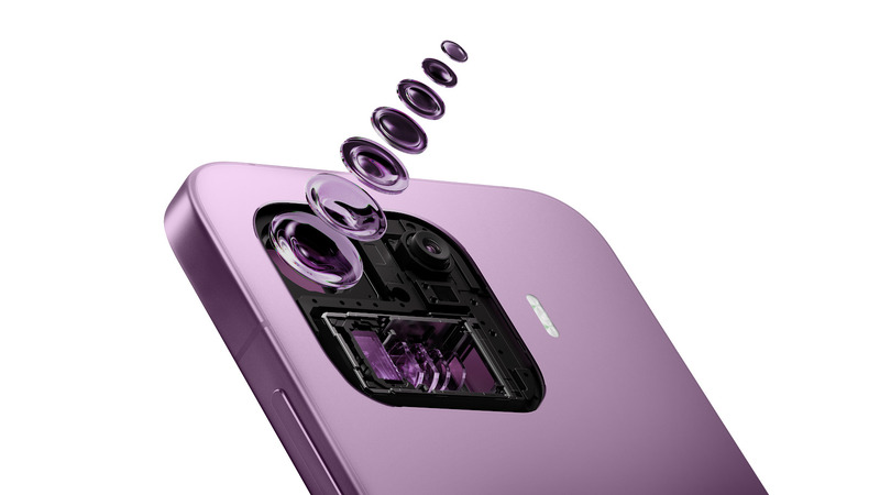 Xiaomi 17T Pro sở hữu hệ thống camera sau Leica gồm camera chính 50MP, camera tele Leica 5X 50MP và camera góc siêu rộng 12MP