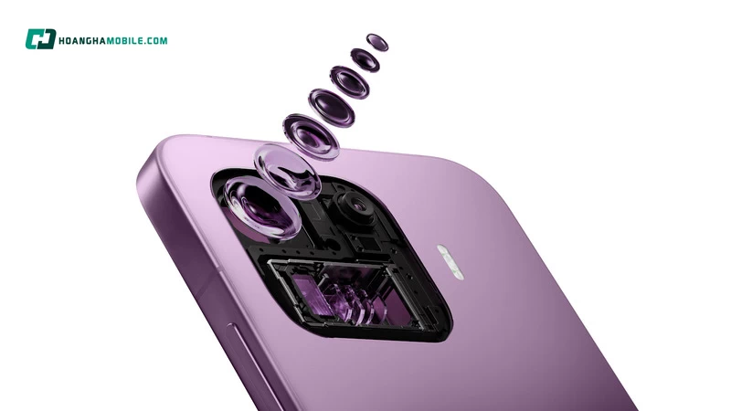 Xiaomi 17T Pro sở hữu hệ thống camera sau Leica gồm camera chính 50MP, camera tele Leica 5X 50MP và camera góc siêu rộng 12MP Xiaomi 17T Pro sở hữu hệ thống camera sau Leica gồm camera chính 50MP, camera tele Leica 5X 50MP và camera góc siêu rộng 12MP